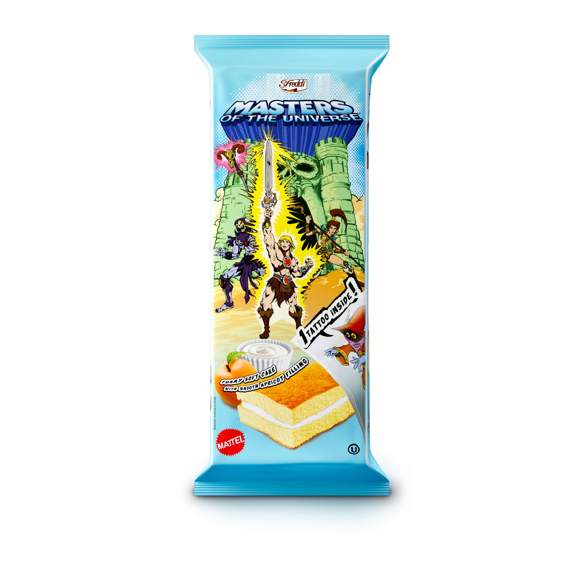 Masters Of The Universe Apricot cake (con sorpresa inclusa) 200 g - 8x25g