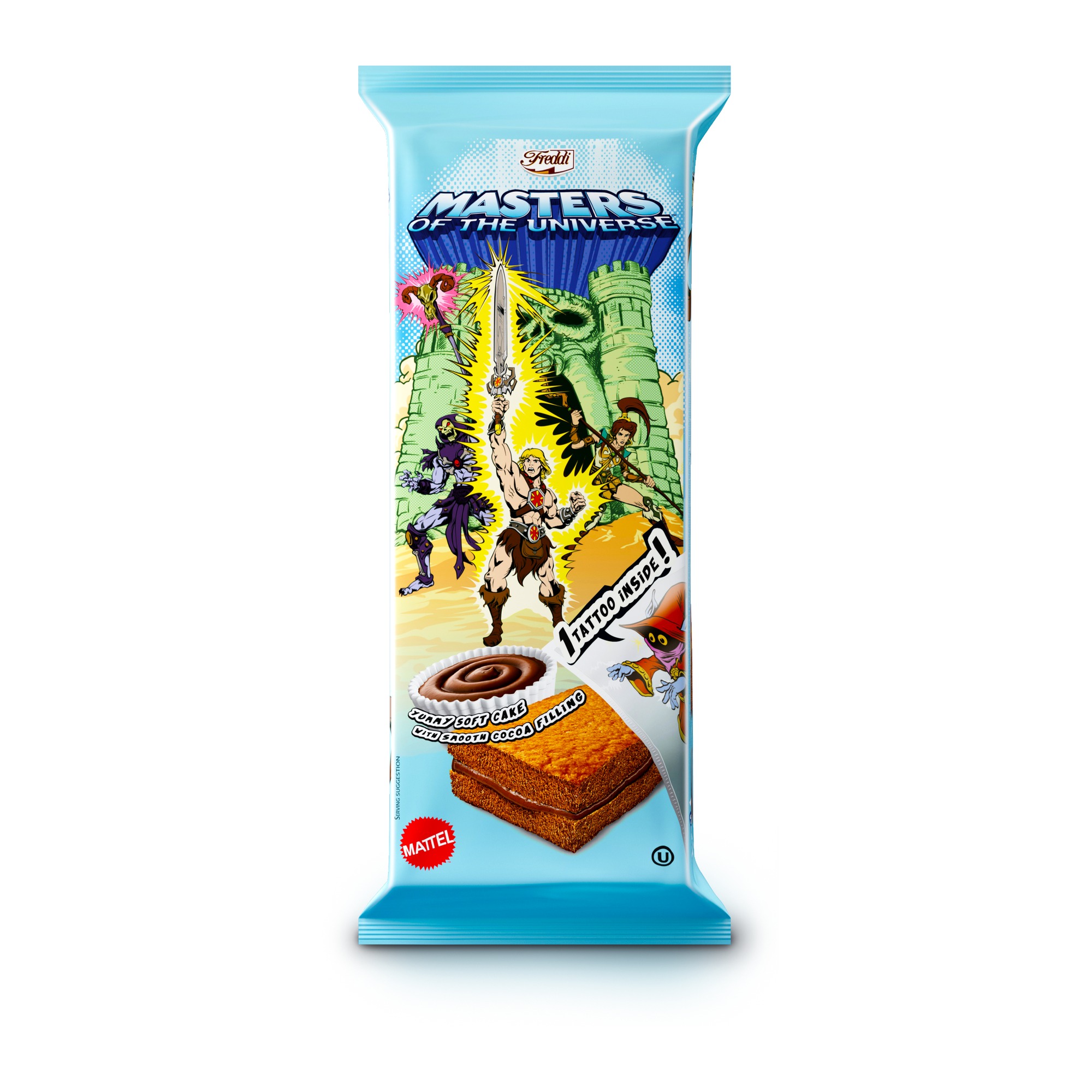 Masters Of The Universe Cocoa cake (con sorpresa inclusa) 200 g - 8x25g