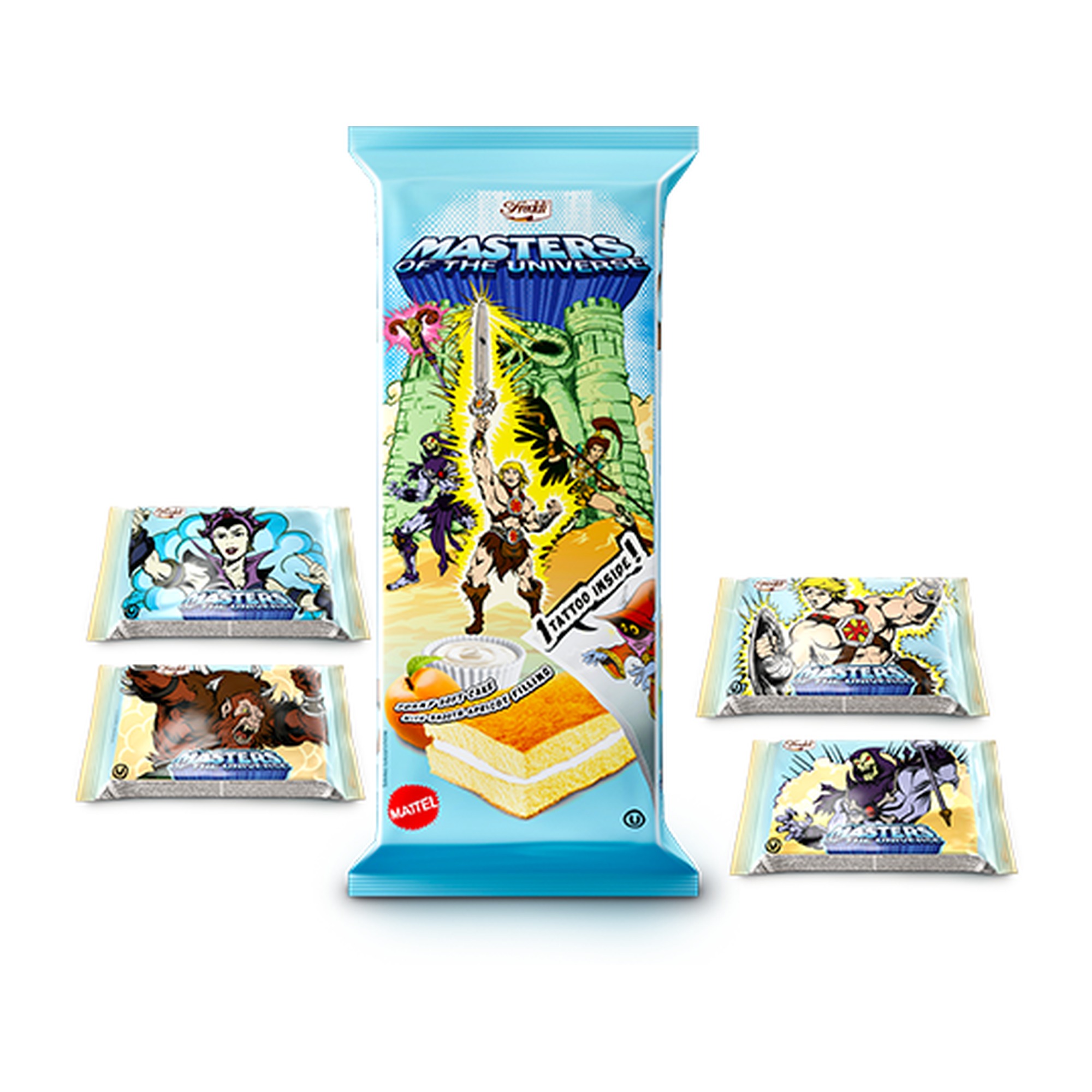 Masters Of The Universe Apricot cake (con sorpresa inclusa) 200 g - 8x25g