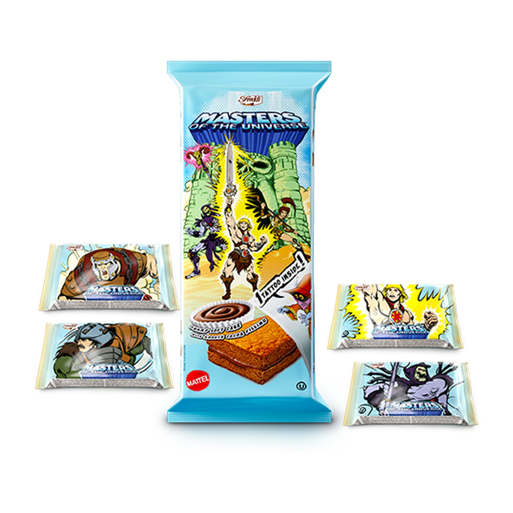 Masters Of The Universe Cocoa cake (con sorpresa inclusa) 200 g - 8x25g